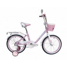 Велосипед 18" Black Aqua Принцесса роз-бел